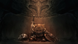 Cat trash cave gianthead fantasy - dark soul free wallpaper