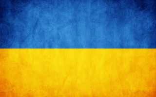 Blue yellow border night sky - a yellow border free wallpaper