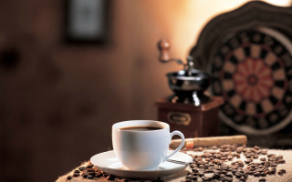 Coffee cup coffee beans dart - morning free wallpaper