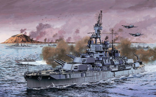 Battleship plane water matte american - a boat free wallpaper