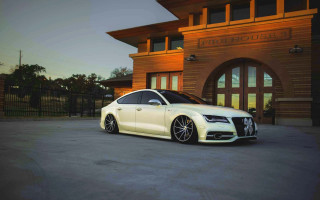 White car gated entrance city - a gate free wallpaper