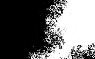 Mandelbrot galaxy night sky crescent - modern free wallpaper