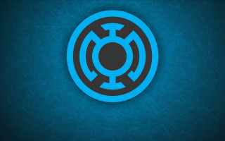 Blue black circular icon night - everett warner free wallpaper