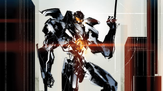 Robot sword futuristic background red - a sword and a sword free wallpaper