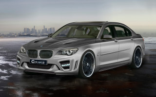 Silver car wet beach ocean - wet free wallpaper
