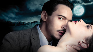 Full moon kiss gothic cityscape - a man and woman free wallpaper