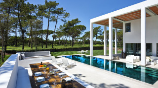 Food table pool outdoors modernism - modernism free wallpaper