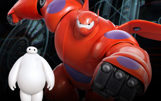 Red robot white ghost black - a red robot free wallpaper