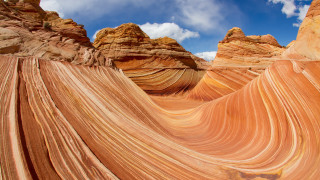 Desert wave mountain cloudy sky - a sky background free wallpaper for desktop