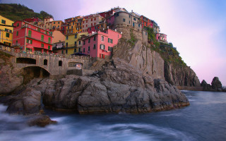 Small town cliff ocean bridge - the cliff free wallpaper