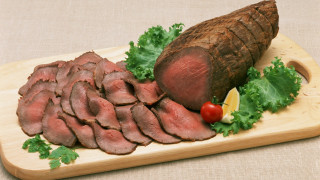 Sliced meat vegetables cuttingboard knife - cutting free wallpaper