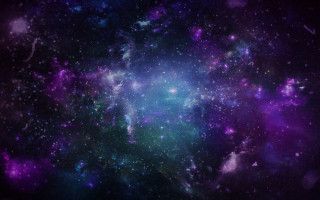 Space galaxy stars dusts aurora - galaxy free wallpaper