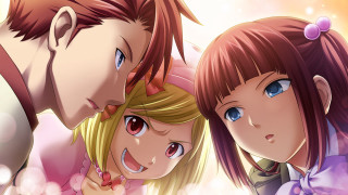 Anime characters looking distance head - a screenshot free wallpaper