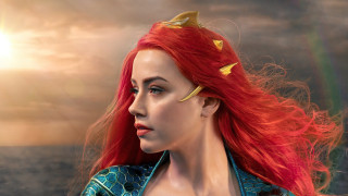 Redhair goldnoserainbow skyclouds fantasy poster - gold free wallpaper