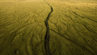 Road barren sky plane landart - barren free wallpaper