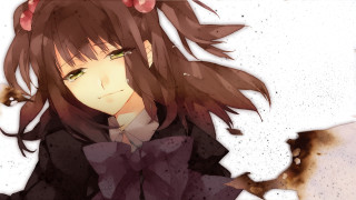 Girl long hair bow in - long hair and a bow free wallpaper