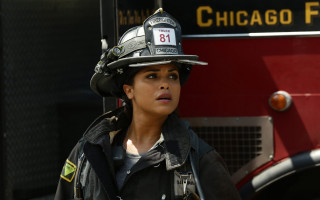 Woman fireman helmet fire truck - a fire truck free wallpaper