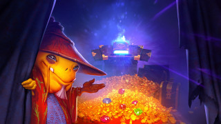 Cartoon character hat redcoat goldcoins - a pile free wallpaper