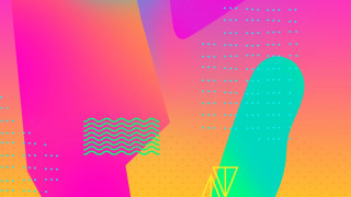 Colorful background large structure small - surreal free wallpaper