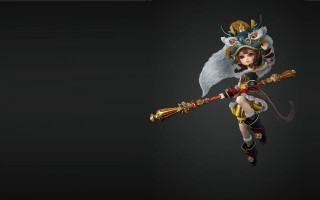 Demon wings sword rococo 3d - 3 d model free wallpaper