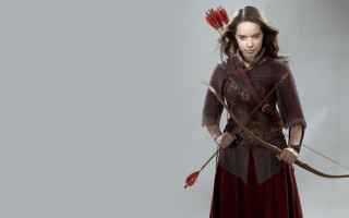 Woman costume bow arrow red - ada gladys killins free wallpaper