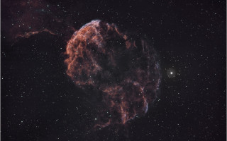 Star cluster bright center nebula - caspar wolf free wallpaper
