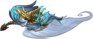 Dragon cartoon blue background blue - a cartoon of a dragon free wallpaper