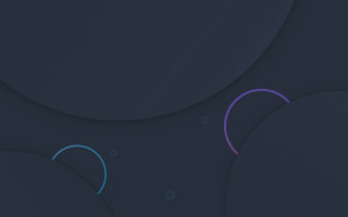 Dark blue background circles bottom - blue background free wallpaper