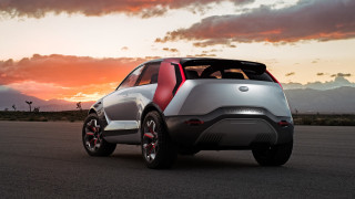 Car sunset cloudy sky dusk - the road free wallpaper