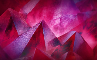 Red purple abstract sky clouds - octane renderer free wallpaper