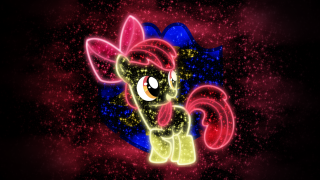 Pony hat red blue stars - a pony free wallpaper