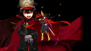 Baioken eishun oda nobunaga red - concept art free wallpaper