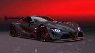 Car red black background red - panfuturism free wallpaper