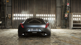 Car garage lights open door - a car free wallpaper