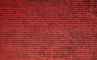 Red brick wall bench minimalist - a red brick wall behind free wallpaper