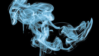 Blue white smoke swirl ambient - an ambient occlusion free wallpaper for desktop