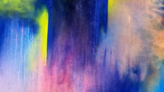 Blue yellow structure abstract night - lyrical abstraction free wallpaper