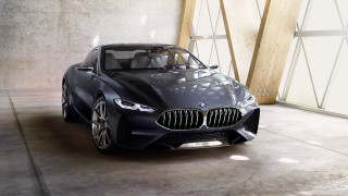 Black car garage wood wall - a black car free wallpaper