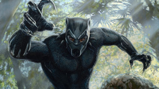 Black panther forest comic monster - donato giancola free wallpaper