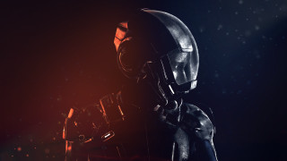 Astronaut helmet snow night space - snow flake free wallpaper