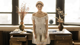 Anka zhuravleva fashion pre raphaelitism - a storybook illustration free wallpaper for desktop
