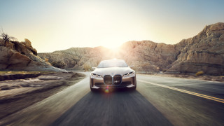 White car mountain road sunbeam - promotional image free wallpaper for desktop