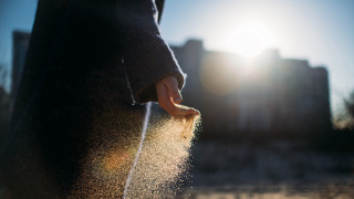 Sand sunshine tiltshift florianne dust - dust free wallpaper
