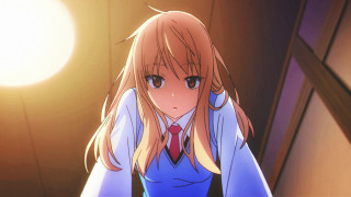 Girl blue shirt tie light - a blue shirt free wallpaper for desktop