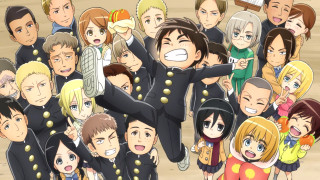 People anime characters group background - the background of them free wallpaper