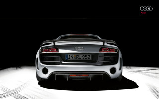 White car dark lights tail - the tail free wallpaper