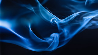 Blue smoke abstract fire electricity - abstract illusionism free wallpaper