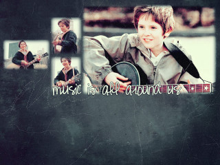 Boy guitar song caption music - us free wallpaper