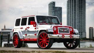 Jeep cityscape river tokyo chrome - chrome free wallpaper