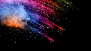 Cosmic sprinkles volumetric lights aurora - volumetric free wallpaper
